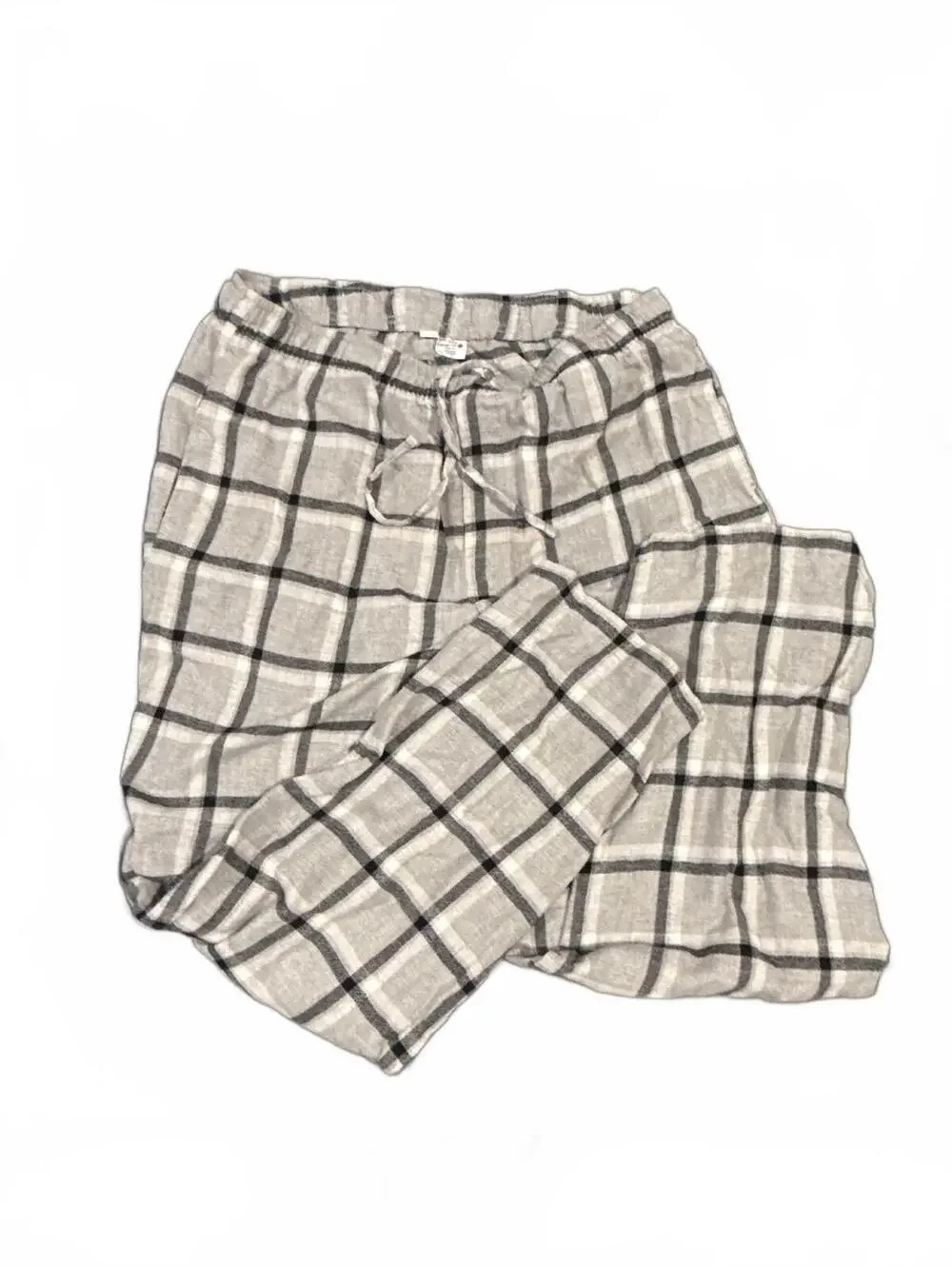 Sonoma Large Men’s Gray Plaid Lounge Pants